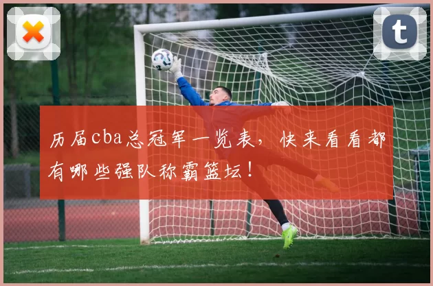 历届cba总冠军一览表，快来看看都有哪些强队称霸篮坛！